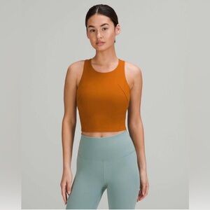 Lululemon Size 4 Invigorate Training Butternut Brown Tank Top